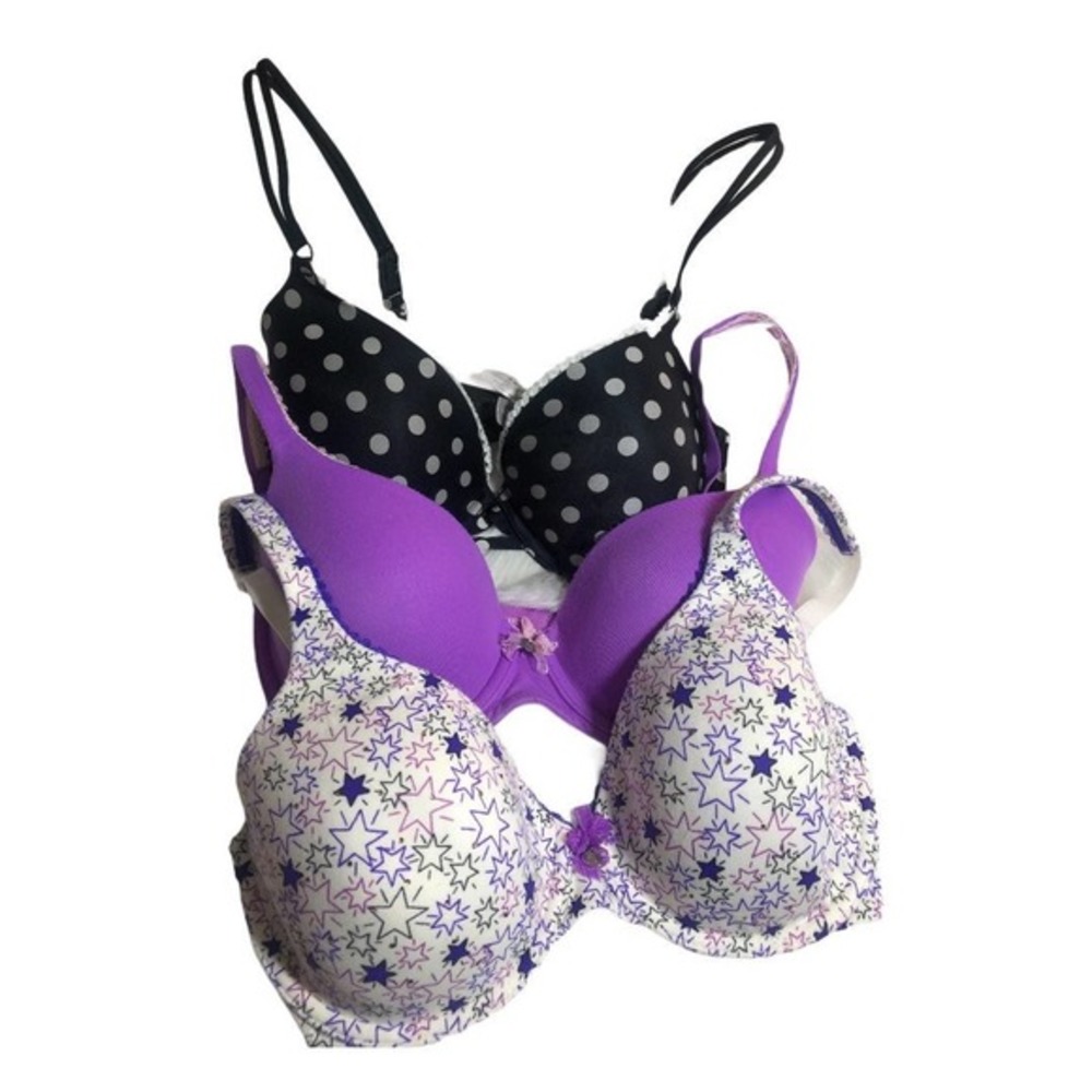 Bundle lot of 3 Victoria's Secret Bra 32